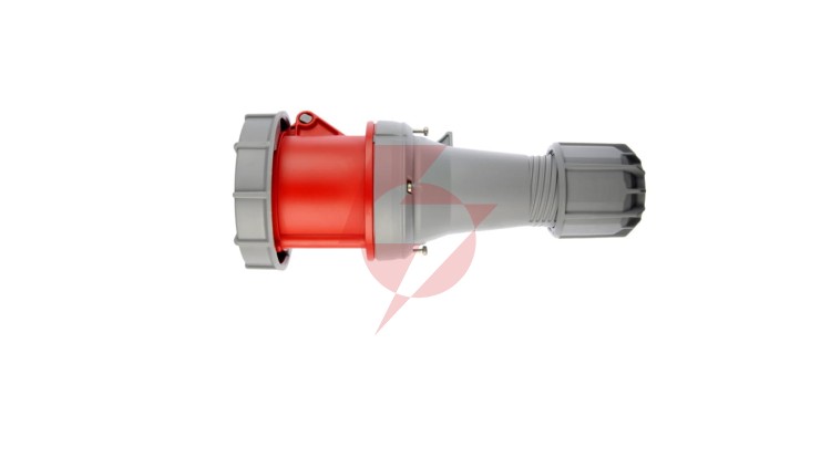 Gniazdo przenośne 63A 5P 400V czerwony IP67 POWER TWIST 235-6