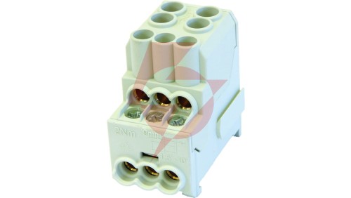 Blok rozdzielczy - dystrybucyjny Al/Cu SDB 100 (80010) SIMBLOCK szary 81601002