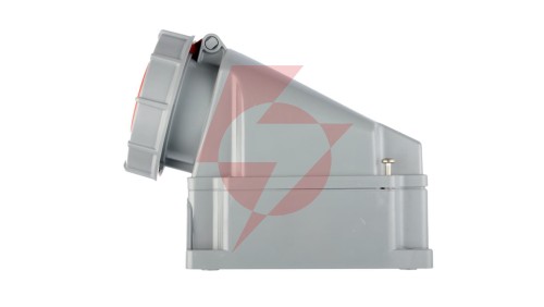 Gniazdo stałe 63A 5P 400V czerwone IP67 /bez dławnicy/ POWER TWIST 135-6