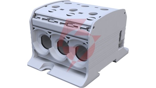 Złączka szynowa gwintowa Al/Cu STB 95-3 (87560) SIMBLOCK szary 81103002