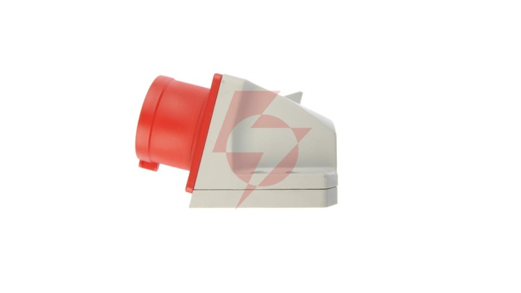 Wtyczka odbiornikowa 16A 5P 400V czerwona IP44 515-6