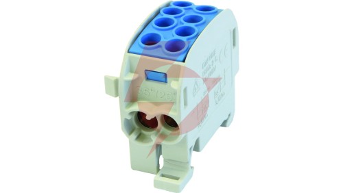Blok rozdzielczy - odgałęźny Al/Cu SCB 35 (80210) SIMBLOCK niebieski 81502003