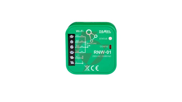 Interfejs 4-wejść WI-FI dopuszkowy RNW-01 SPL10000027