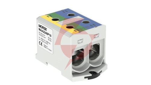 Złączka OTL-PEN240 żółto-zielony,niebieski 2xAl/Cu 35-240mm² 1000V AC / 1500V Zacisk uniwersalny do instalacji TN-C-S MAA2240P10