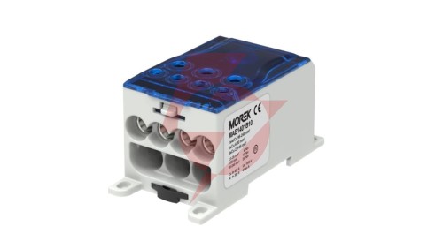Blok dystrybucyjny - rozdzielczy OJL400A niebieski we:1xAL/CU 95-240mm2 wy: 3x6-50mm2 4x2,5-35mm 1000V MAB1401B10