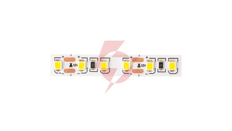 Taśma LED 2835 120 diod/m 48W 9,6W/m 12V IP20 WW 3000K /5m/ EC79354