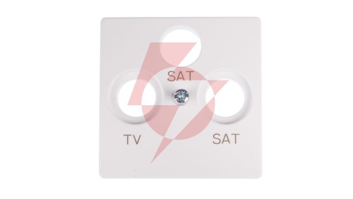 Simon 82 Pokrywa gniazda antenowego RTV/SAT/SAT biała 82038-30