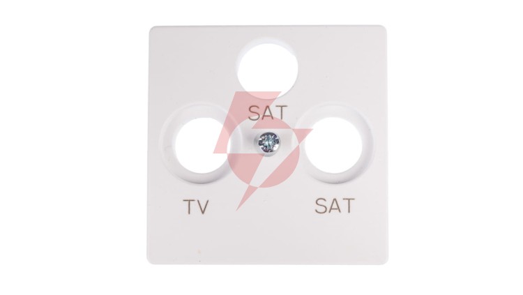 Simon 82 Pokrywa gniazda antenowego RTV/SAT/SAT biała 82038-30