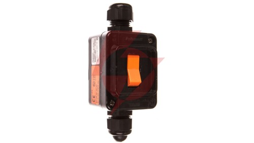Łącznik jednokierunkowy Ex strefa 2,22, 1P, natynkowy, 16A 50/60Hz IP66 M20 ATEX Ex nR IIC T6 Gc, Ex tc IIIC T70C Dc