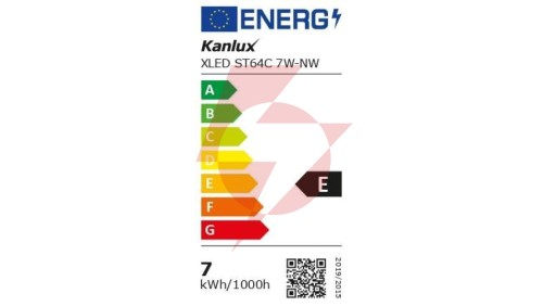 Żarówka LED E27 XLED ST64C 7W-NW 806lm 4000K barwa ciepła 33513