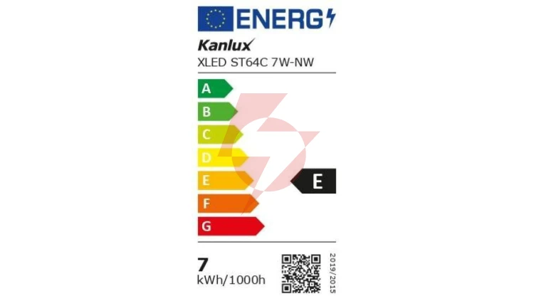 Żarówka LED E27 XLED ST64C 7W-NW 806lm 4000K barwa ciepła 33513