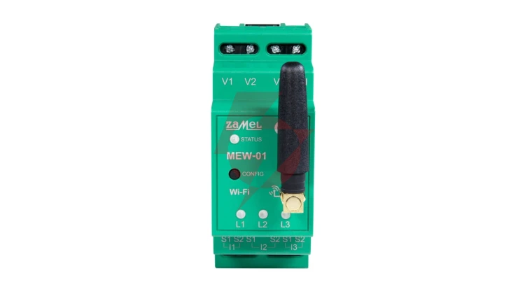 SUPLA Monitor energii elektrycznej WI-FI 3F+N MEW-01 SPL10000009
