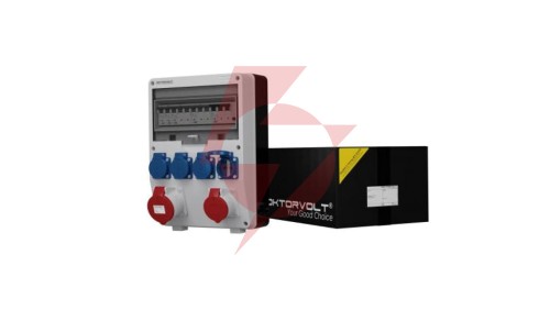 Rozdzielnica budowlana TD-S/FI 32A 16A 4x230V Schuko Doktorvolt 6442