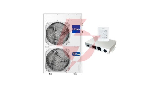 Pompa ciepła monoblok 16kW 1-faz HAIER SUPER AQUA AU162FYCRA(HW) /+ YR-E27, ATW-A01/ R32