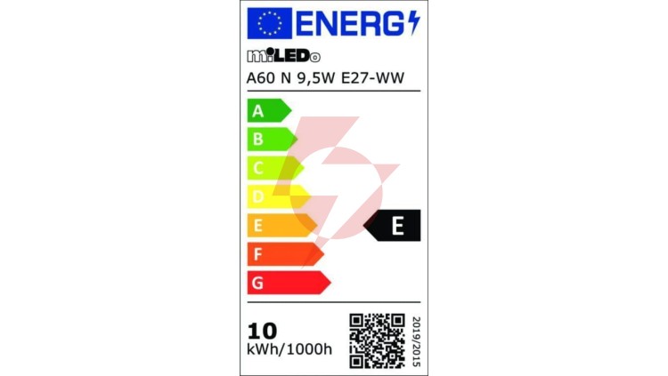 Żarówka LED E27 A60 N 9,5W E27-WW 1050lm 3000K barwa ciepła 31204