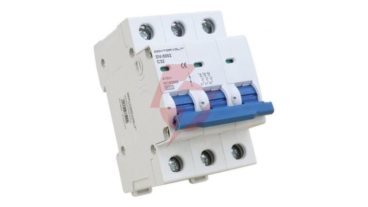 Wyłącznik nadprądowy 3P C 32A 6kA AC 5002
