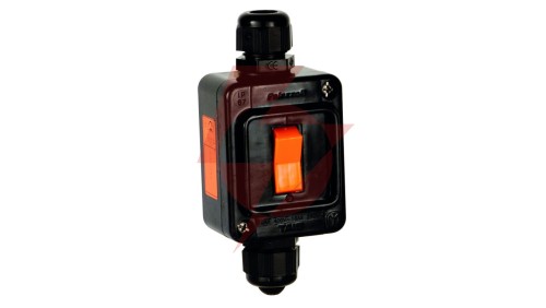 Łącznik dwukierunkowy Ex strefa 2,22, 1P, natynkowy, 16A 50/60Hz IP66 M20 ATEX Ex nR IIC T6 Gc, Ex tc IIIC T70C Dc P202276EX
