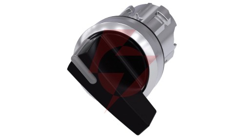 Przełącznik 2 pozycyjny 22mm czarny dł pióro z samopowrotem OI możl podświetlenie metal IP69k SIRIUS ACT 3SU1052-2CC10-0AA0