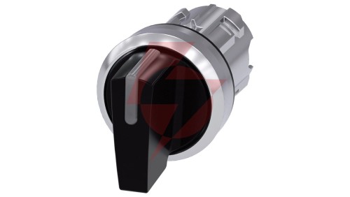 Przełącznik 3 pozycyjny 22mm czarny bez samopowrotu I-O-II możl podświetlenie metal IP69k SIRIUS ACT 3SU1052-2BL10-0AA0