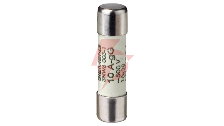 Wkładka bezpiecznikowa cylindryczna 10x38mm 4A gG NFC bez wskaźnika 500VAC 3NW6004-1