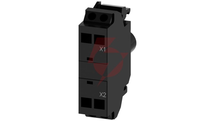Oprawka blok LED zielony 6-24V AC-DC montaż czołowy przył sprężynowe SIRIUS ACT 3SU1401-1BG40-3AA0