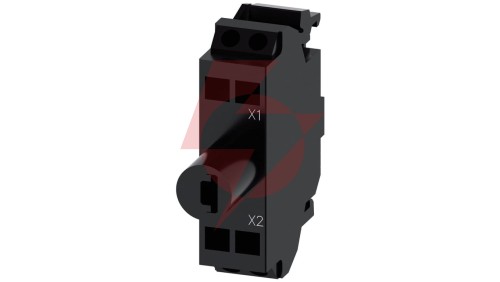Oprawka blok LED żółty 24V AC-DC montaż w obudowie przył sprężynowe SIRIUS ACT 3SU1401-2BB30-3AA0