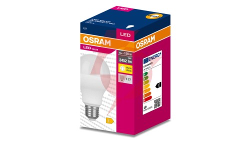 Żarówka LED VALUE CLASSIC A 150 E27 19W 2452lm 3000K 830 FR non-dim 4058075634237