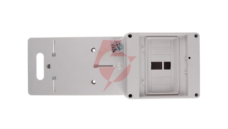 Tablica licznikowa 420x157mm 1F /S/ biała 0111-00