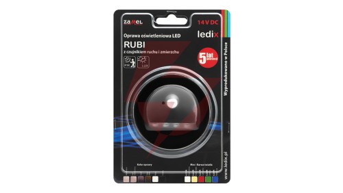 Oprawa schodowa LED Rubi PT 14V DC regulowany czujnik CZN biała zimna LED10921661
