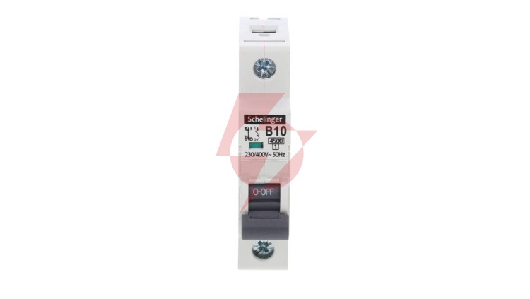 Wyłącznik nadprądowy 1P B 10A 4,5kA AC SCHELINGER A02-G7-1P-B10
