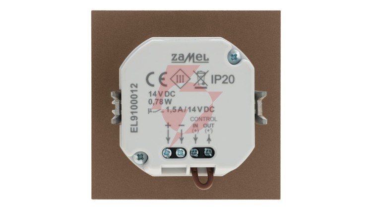 Oprawa schodowa LED Navi pt 14V DC regulowany czujnik ZLO biała neutralna LED11121647