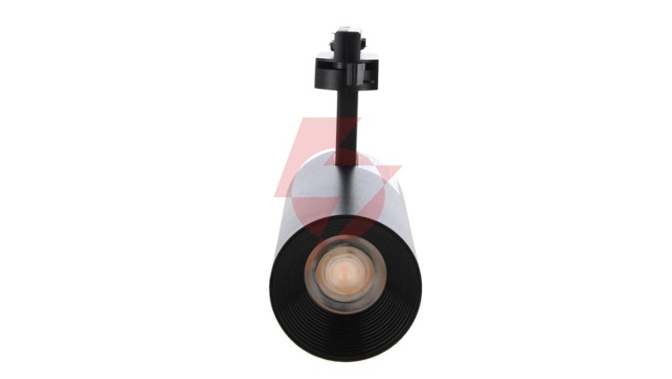 Reflektor szynowy, punktowy COB VERKO czarny 1-fazowy 24W 3000K 1920lm C40-VRK-1F-024BL-3K