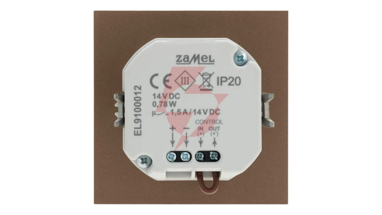 Oprawa schodowa LED Navi pt 14V DC regulowany czujnik ZLO biała zimna LED11121641