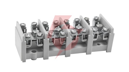 Odgałęźnik instalacyjny 4-torowy (1x35mm²/4x16mm²) LZ 4*35/16 wyk.11 mocowanie do podłoża, szary 84172002