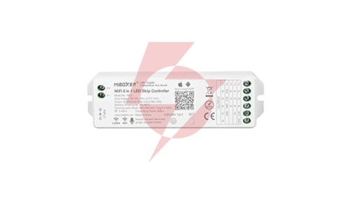 Kontroler led RGBWW RF 5-in-1 WL5 Wi-Fi 8 strefowy 2,4ghz MI-Light RGB + CWiWW rgb+cct