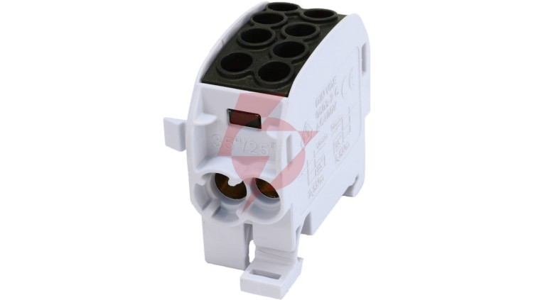SCB 35-Cu Blok rozdzielczy - odgałęźny Cu 80210 SIMBLOCK czarny 81504007
