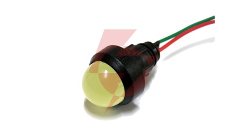 Lampka sygnalizacyjna 20mm żółta KLP 20Y/24V 12-24V 84420004