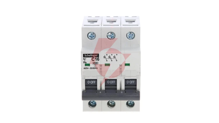 Wyłącznik nadprądowy 3P C 16A 4,5kA AC SCHELINGER A02-G7-3P-C16