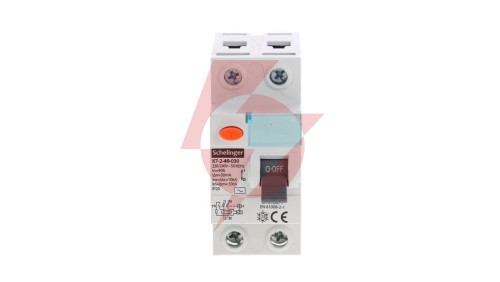 WYŁĄCZNIK RÓŻNICOWOPRĄDOWY AC 2P 40A 30mA SCHELINGER A03-K7-2-40-030