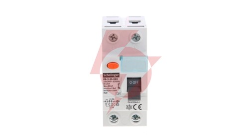 WYŁĄCZNIK RÓŻNICOWOPRĄDOWY A 2P 25A 30mA SCHELINGER A03-K8-2-25-030
