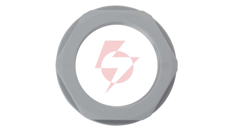 Nakrętka poliamidowa M32 SKINTOP GMP-GL-M 32x1,5 ciemnoszara 53119040
