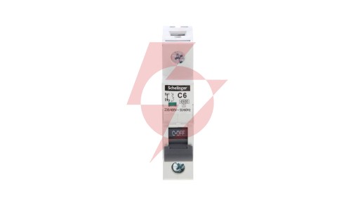 Wyłącznik nadprądowy 1P C 6A 4,5kA AC SCHELINGER A02-G7-1P-C06