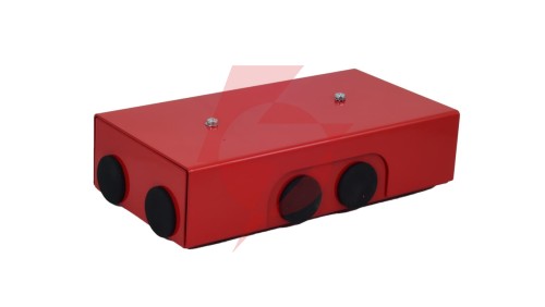 Puszka przeciwpożarowa PIP-5A R4x2x4,4x3x4 prostokątna, E90, rozgałęźna, wymiary 92x47x174mm, czerwony 84625616