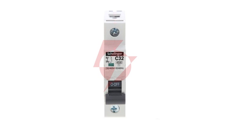 Wyłącznik nadprądowy 1P C 32A 4,5kA AC SCHELINGER A02-G7-1P-C32