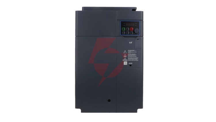 Przemiennik częstotliwości LSIS serii G100 22kW 3x400V AC filtr EMC C3 klawiatura LED LV0220G100-4EOFN