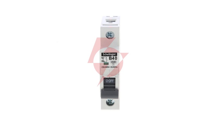 Wyłącznik nadprądowy 1P B 40A 4,5kA AC SCHELINGER A02-G7-1P-B40