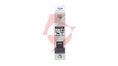 Wyłącznik nadprądowy 1P C 40A 4,5kA AC SCHELINGER A02-G7-1P-C40