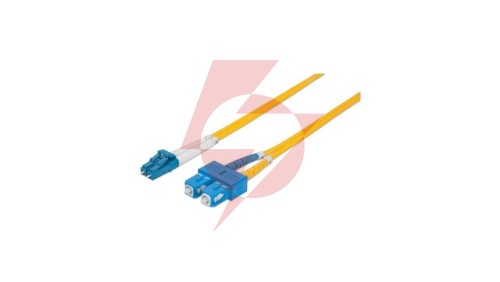Patchcord światłowodowy OS2 9/125 SM LC-SC Duplex 2m