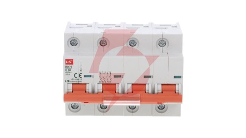 Wyłącznik nadprądowy 4P C 80A 10kA AC BKH 06110362R0