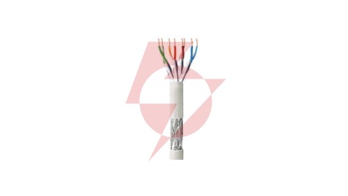 Kabel Skrętka Kat 6 S/FTP PIMF Drut 305m Box Szara SOHO CCA